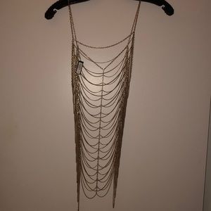 Bebe Gold body chain